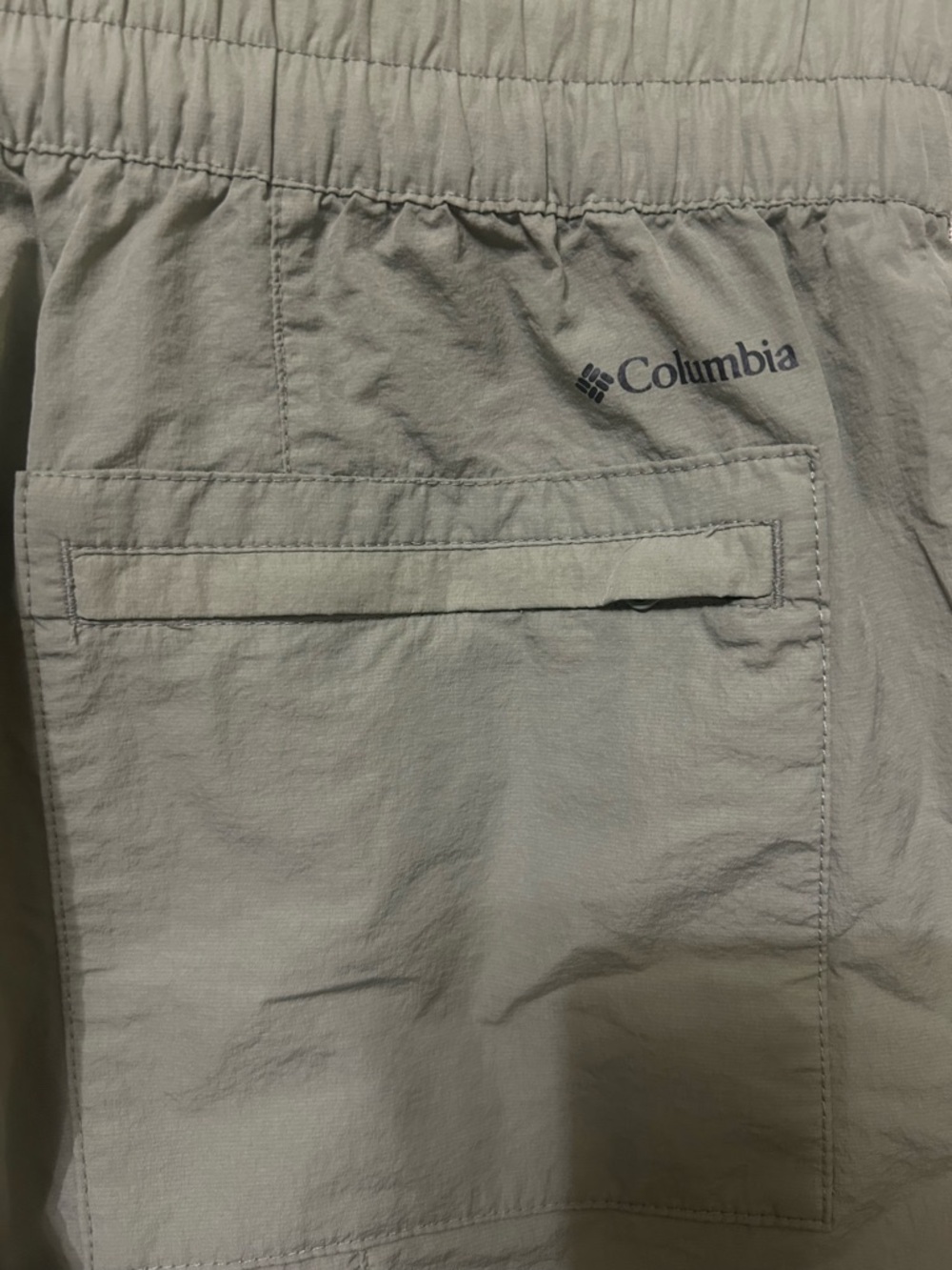 2/$28 Columbia Boundless Trek Shorts Women’s Small Sage Green Pull On 7” EUC - Picture 5 of 6